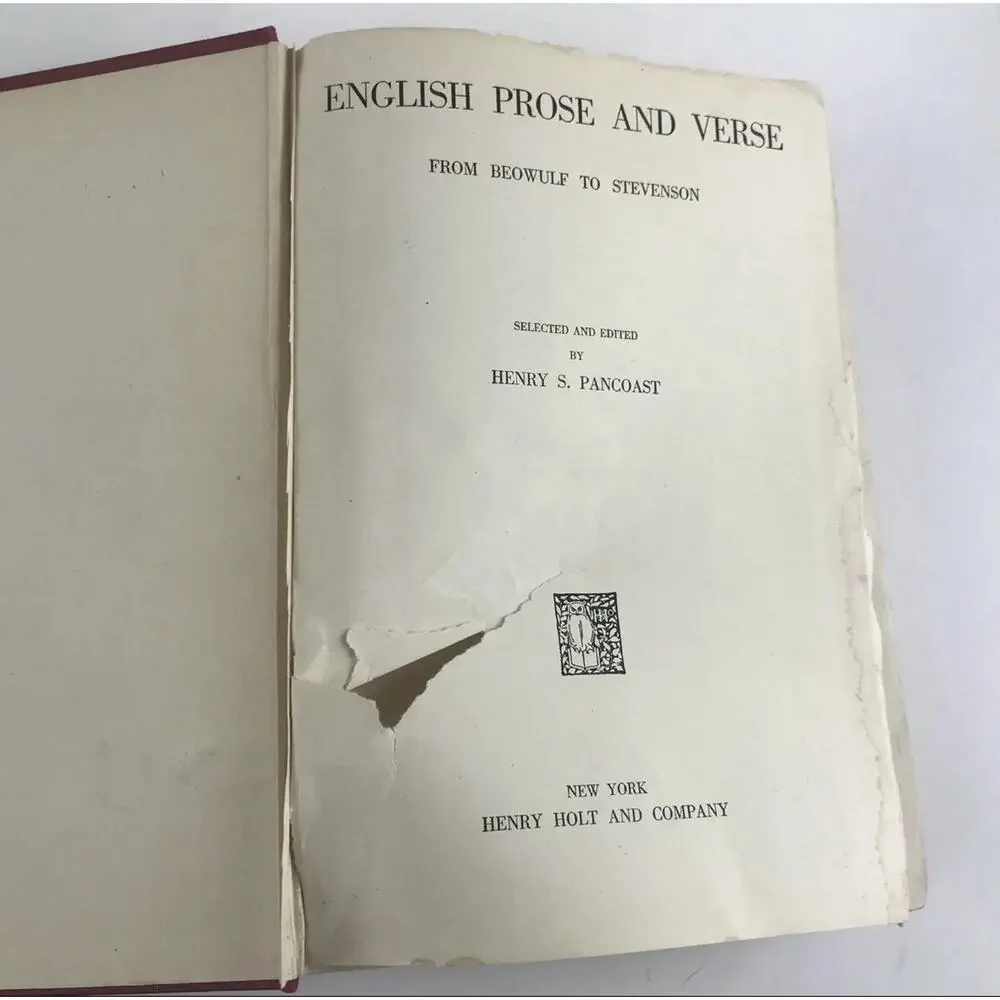 N/A english prose